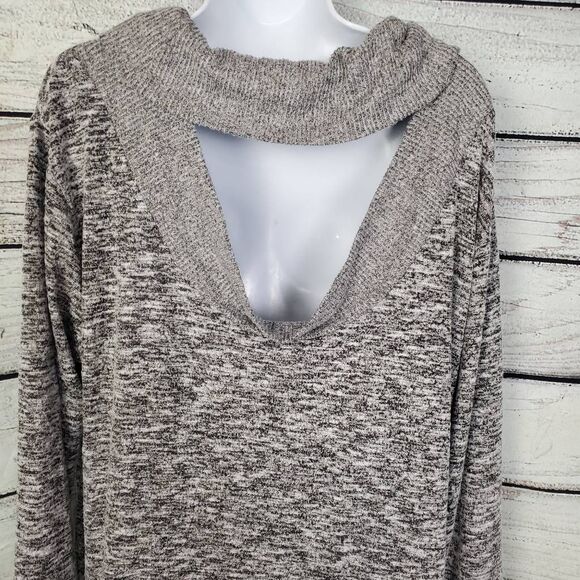 Cato Women’s Gray Marled Knit Sweater XL - Picture 4 of 6